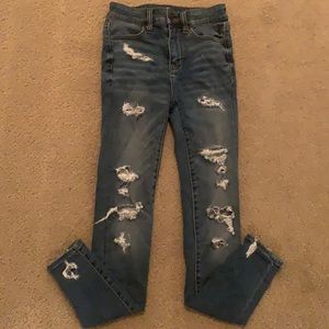 American eagle next level stretch skinny jeans